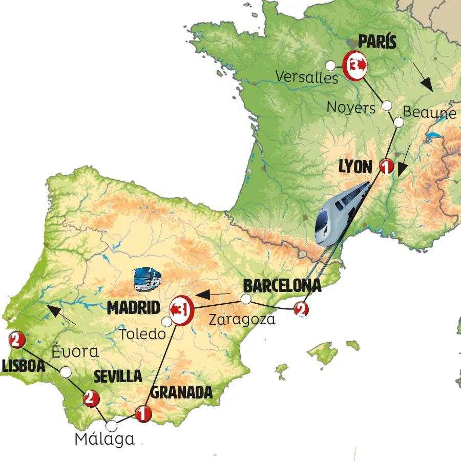 París, España y Portugal con Tren Alta Velocidad (sin Alhambra) - imagen 1