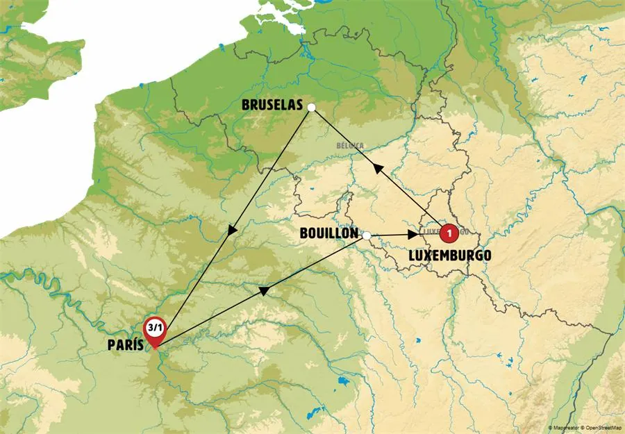 Bellezas de París y Benelux - imagen 1