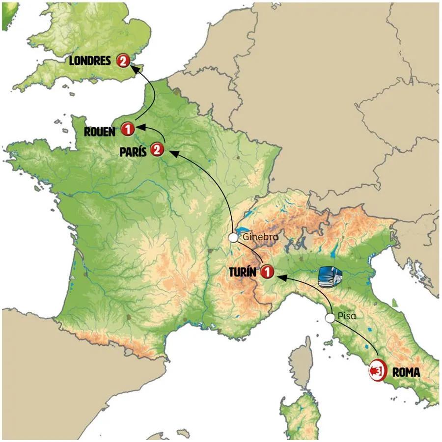 Roma, París y Londres - imagen 1