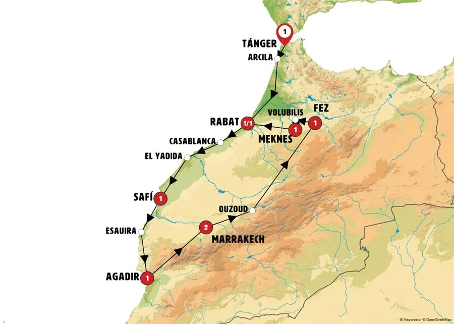 Marruecos, de Tánger a Rabat - imagen 1