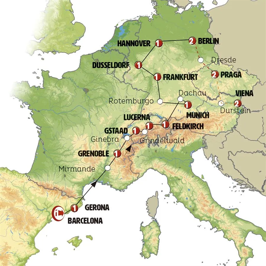 Nueva Ruta por Europa - imagen 1