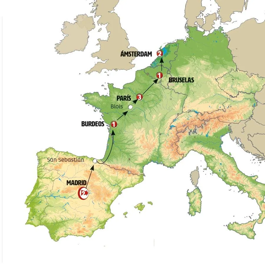 Bellezas de Europa (fin Ámsterdam) - imagen 1