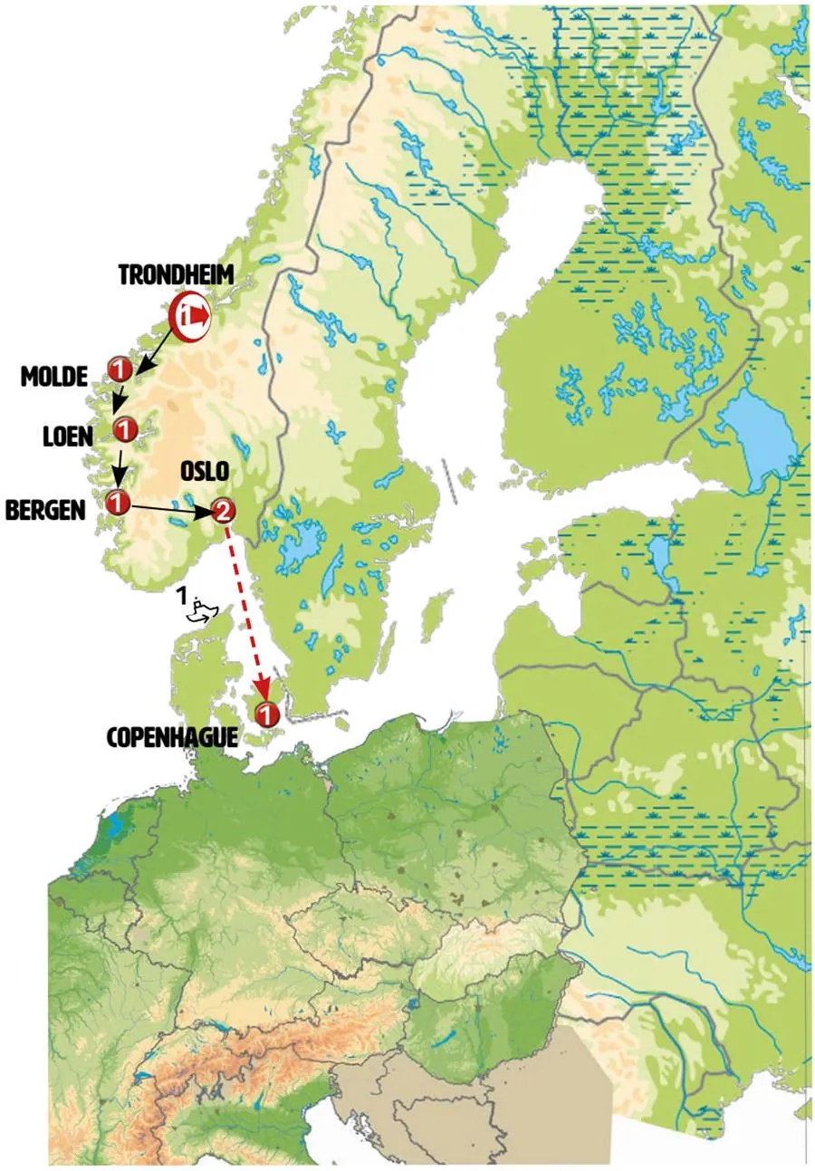 Bellezas de Noruega Fin Oslo - imagen 1