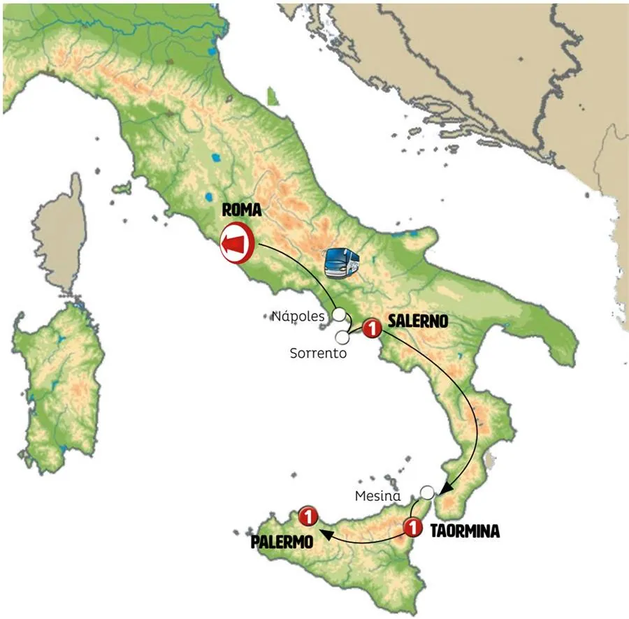 Bella Campania y Sicilia - imagen 1