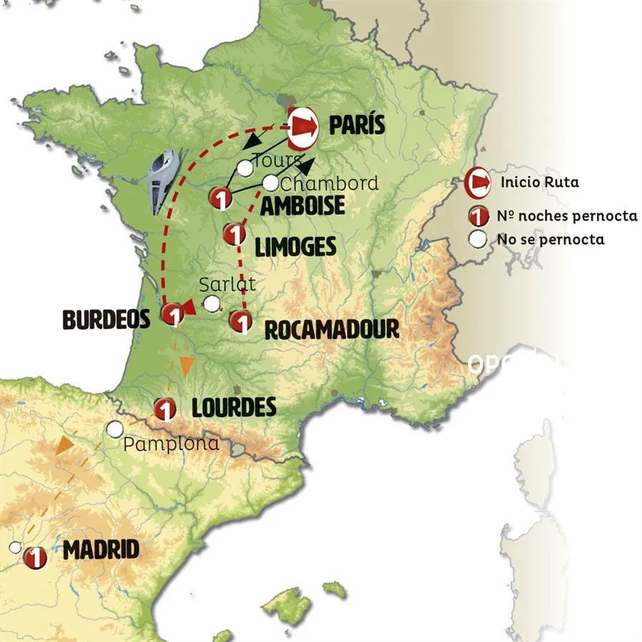 Valle del Loira con París - imagen 1