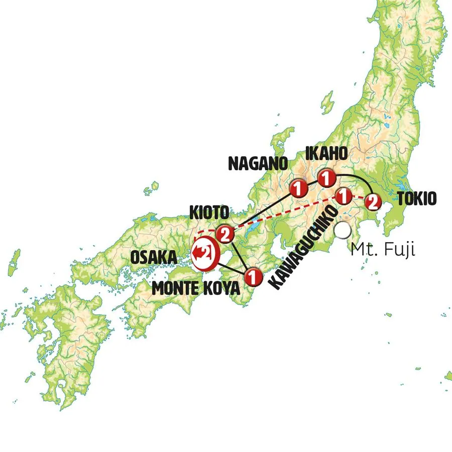 Osaka, Alpes Japoneses y Tokio - imagen 1