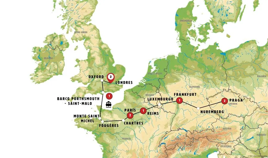 Londres, París, Alemania y Praga - imagen 1