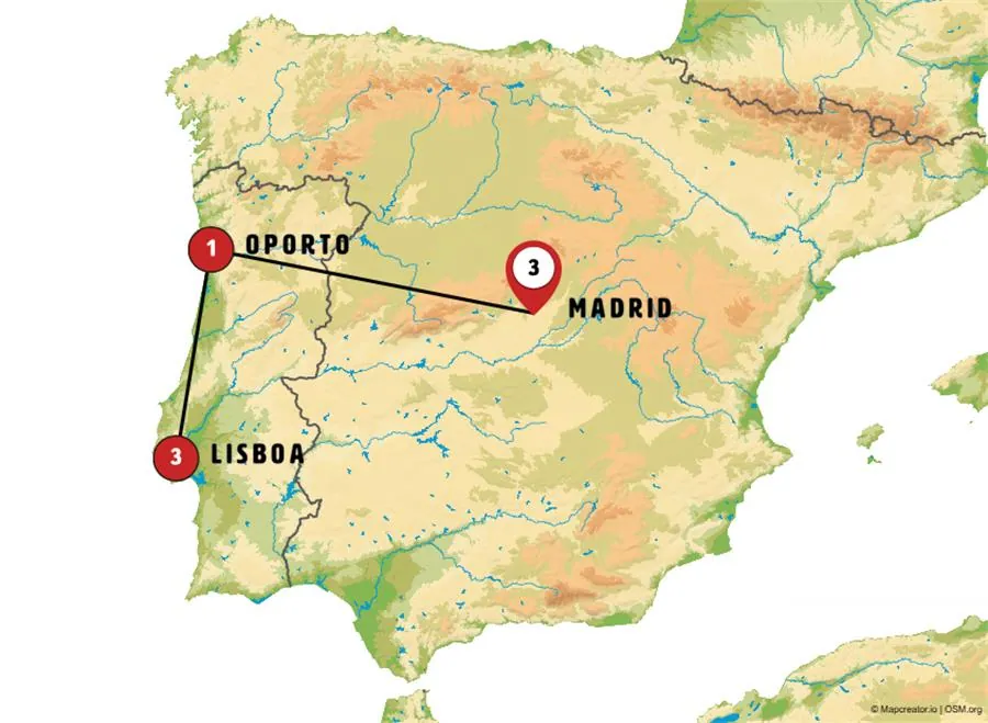 Madrid, Oporto, Lisboa Slow - imagen 1