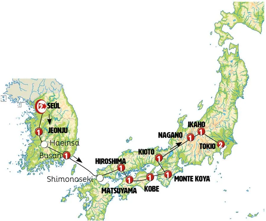 De Seúl a Hiroshima - imagen 1