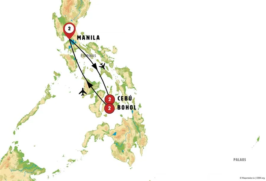 Manila y Playas de Cebú y Bohol - imagen 1