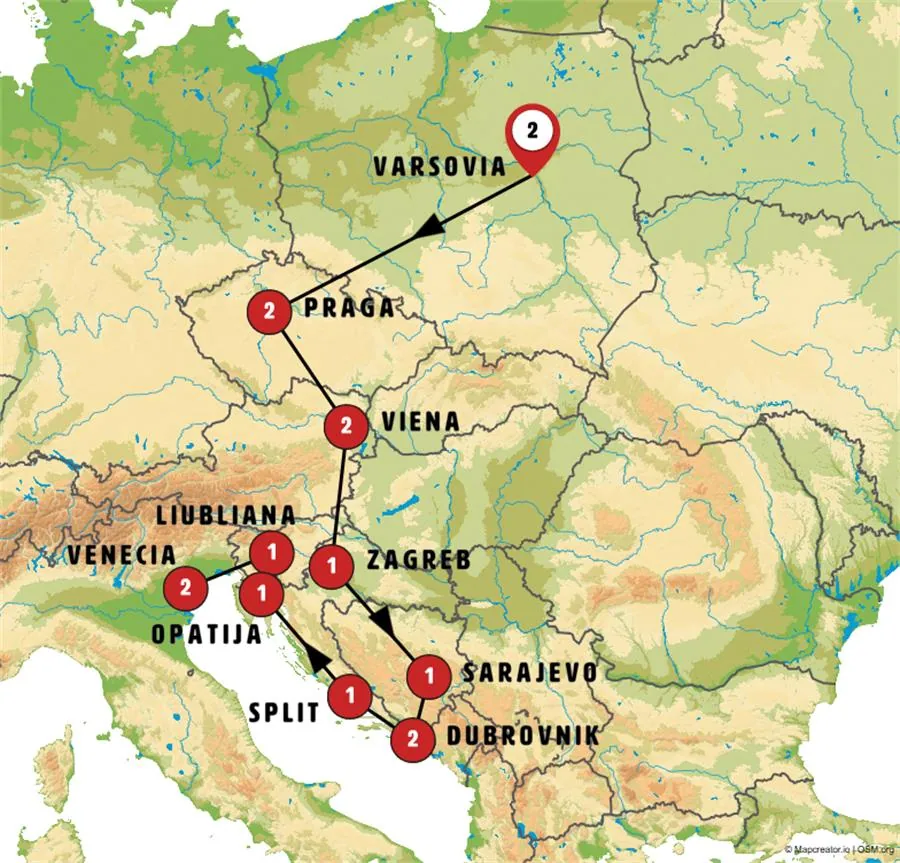 Este Europeo Inicio Varsovia - imagen 1