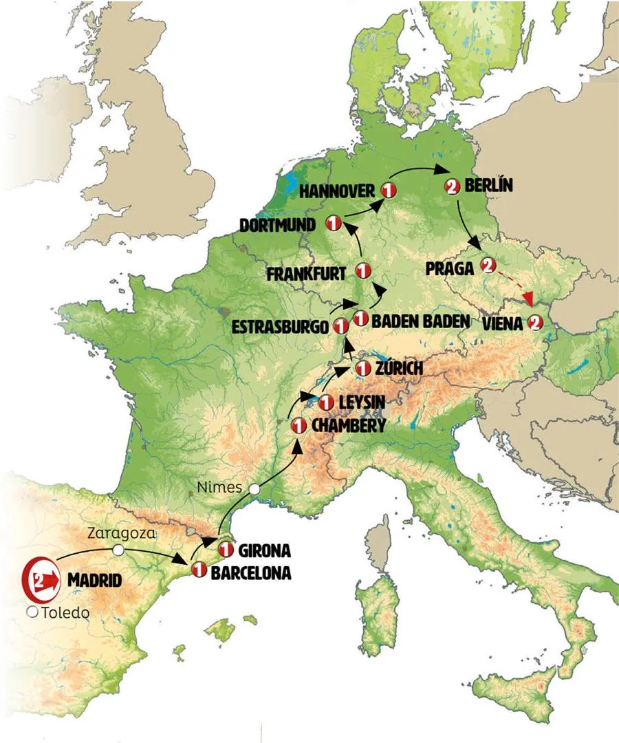 España y Suiza con Alsacia y Ruta Cuentos de Hadas Fin Viena - imagen 1