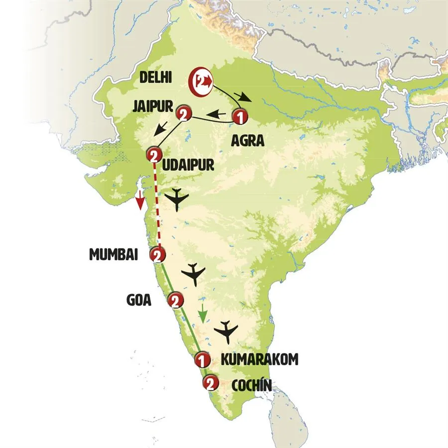 Rajasthán Imprescindible y Mumbai - imagen 1