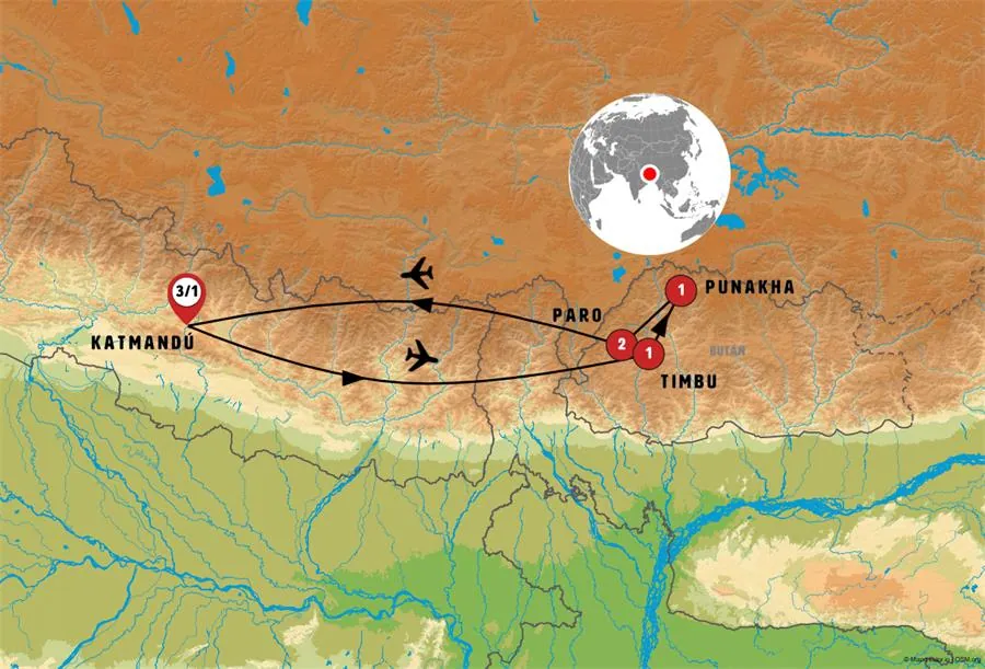 Extensión Nepal y Buthán - imagen 1