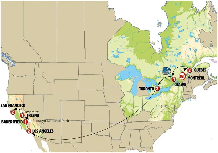 Canadá Imperdible y Clásicos del Oeste - imagen 1