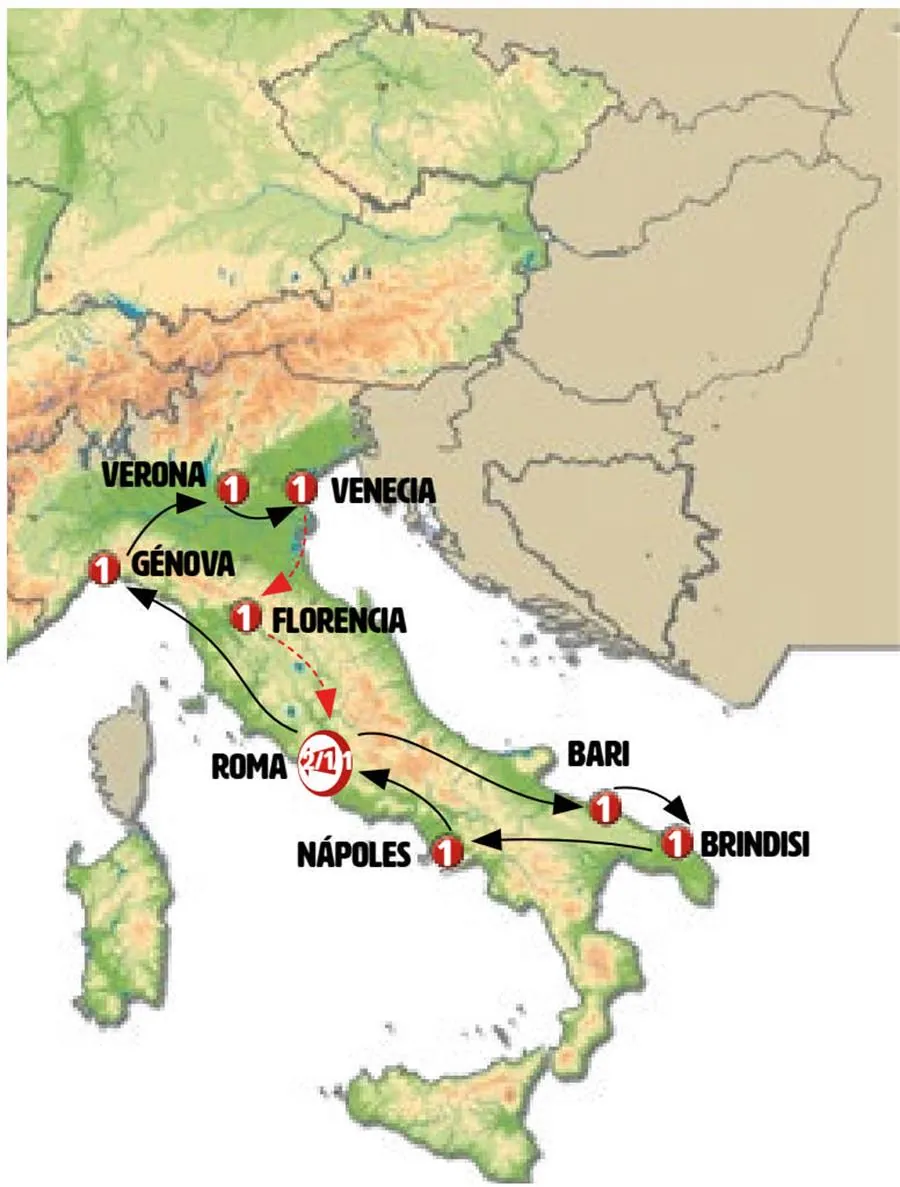 Roma, Puglia y Campania con Norte de Italia Fin Roma - imagen 1