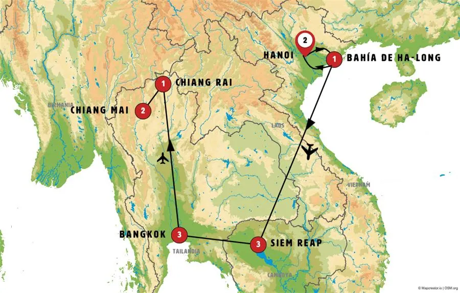 Bellezas de Vietnam y Camboya con Tailandia - imagen 1