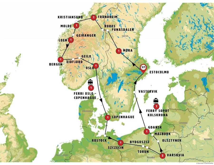 Fiordos Legendarios y Norte de Polonia - imagen 1