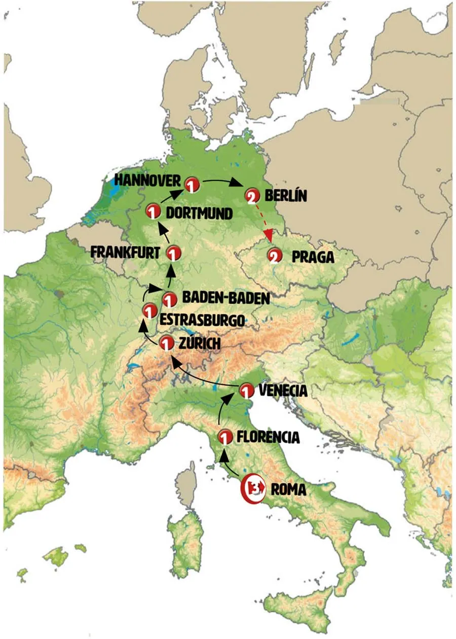 Italia y Suiza con Alsacia y Ruta Cuentos de Hadas Fin Praga - imagen 1
