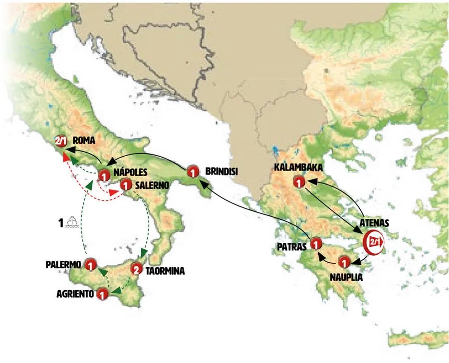 Grecia Total y Sicilia - imagen 1