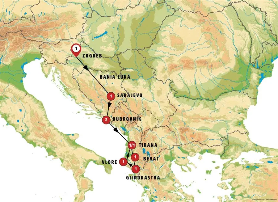 Balcanes y Corazón de Albania - imagen 1