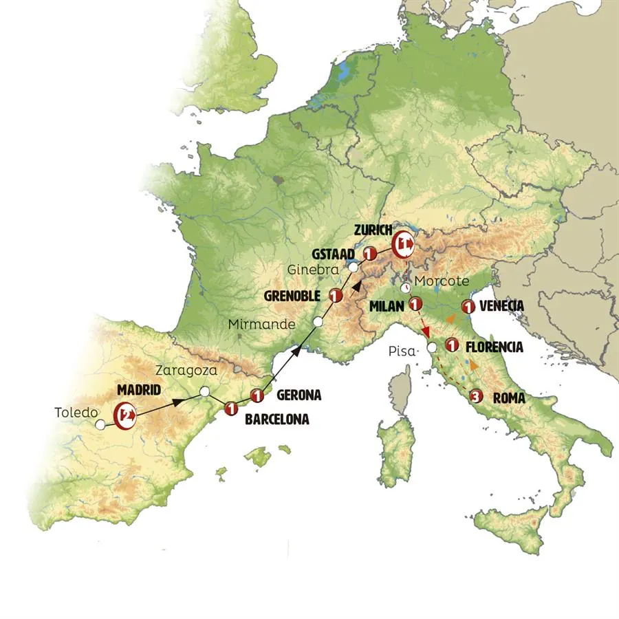 De España a Italia (fin Roma) - imagen 1