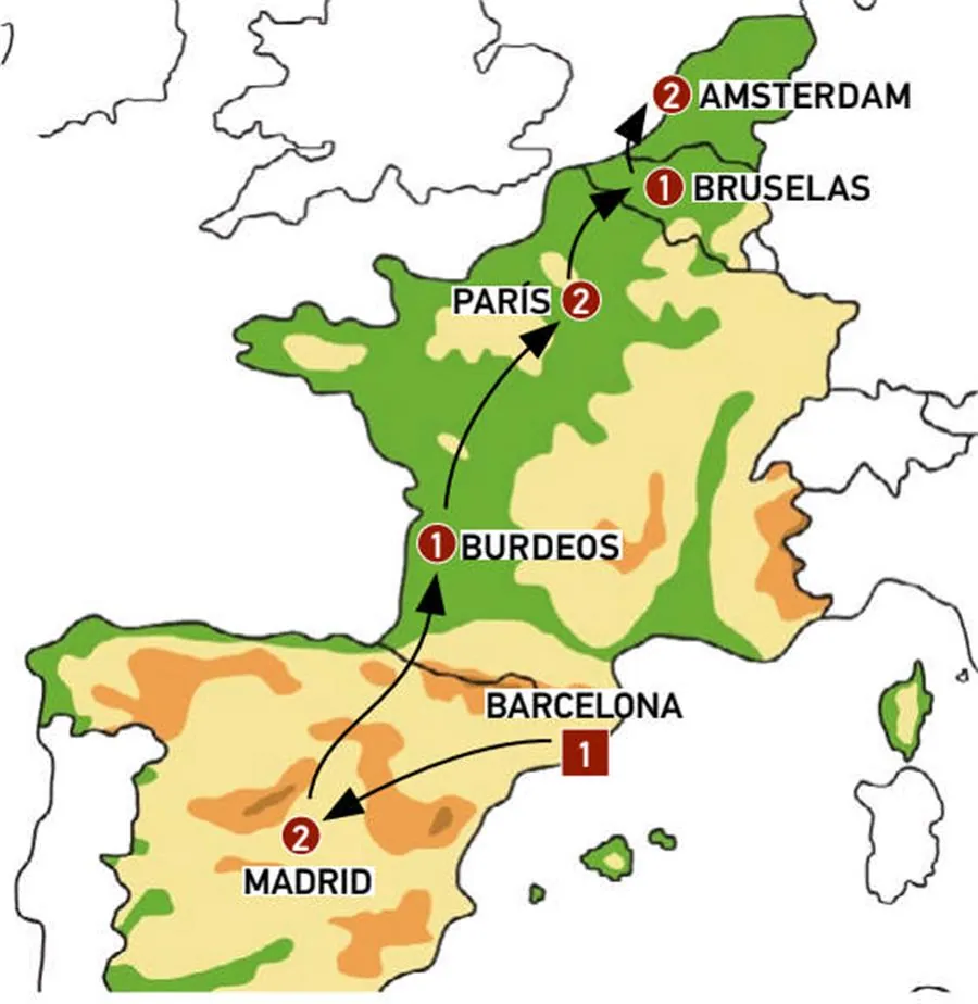 Europa Excelente Desde Barcelona - imagen 1