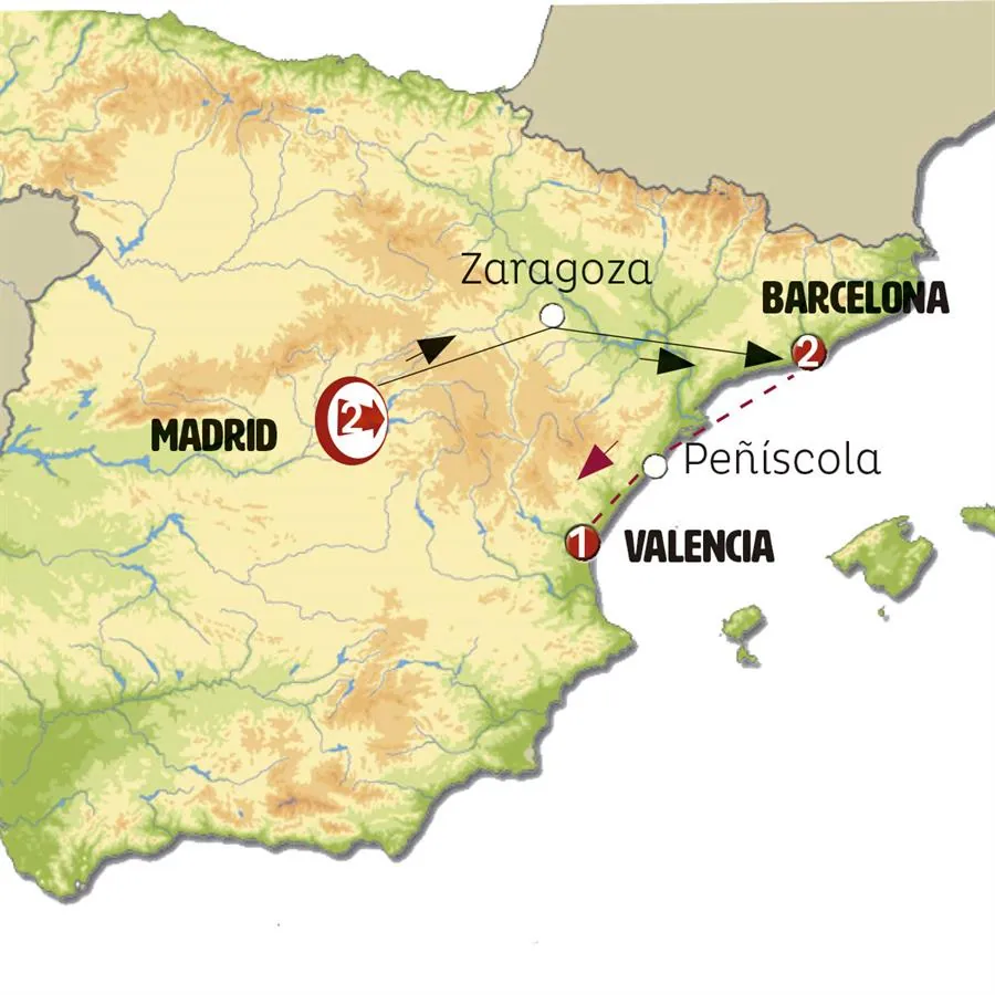 Madrid, Barcelona y Valencia - imagen 1