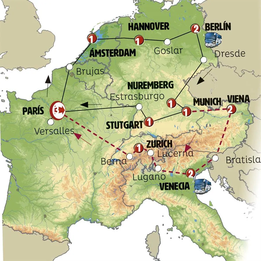 Lazo Germánico con Austria Rot - imagen 1