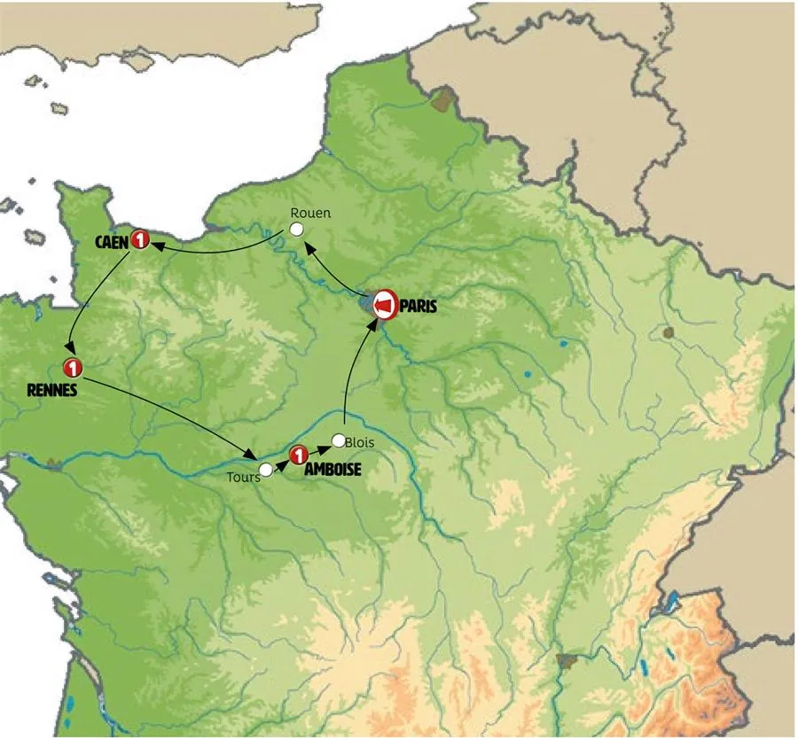 Normandía - Bretaña - Mont Saint Michel y Castillos del Loira - imagen 1