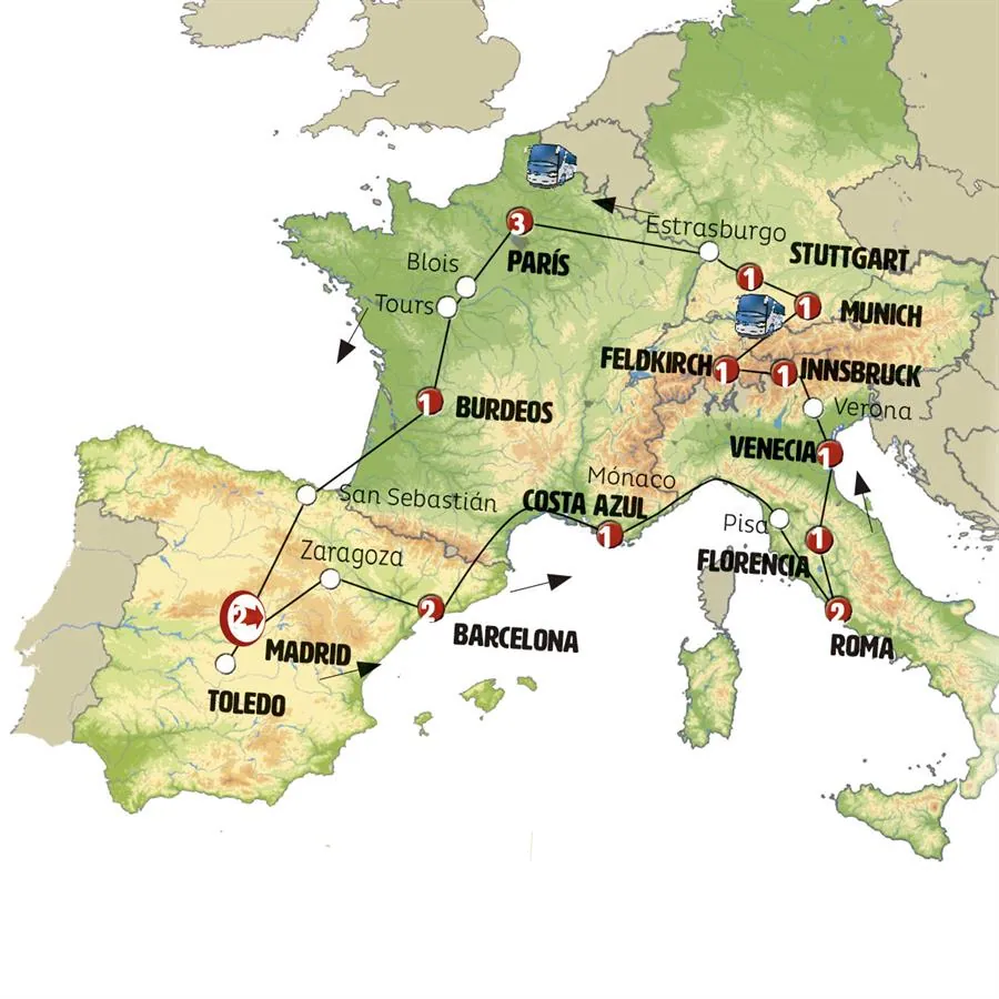 Maravillas Europeas Bcn 2 Noches - imagen 1
