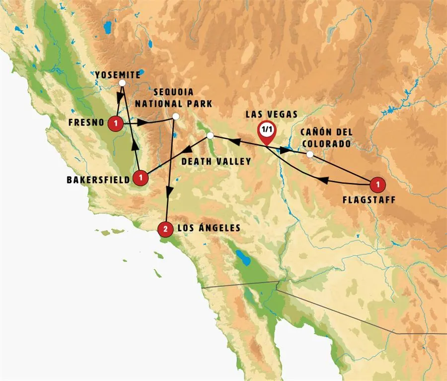 Parques del Oeste Desde las Vegas - imagen 1