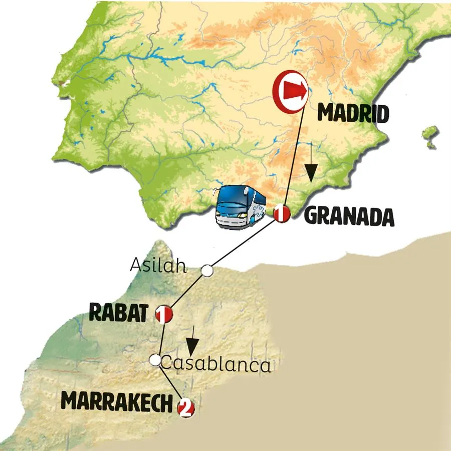 De Madrid a Marrakech con Madrid - imagen 1