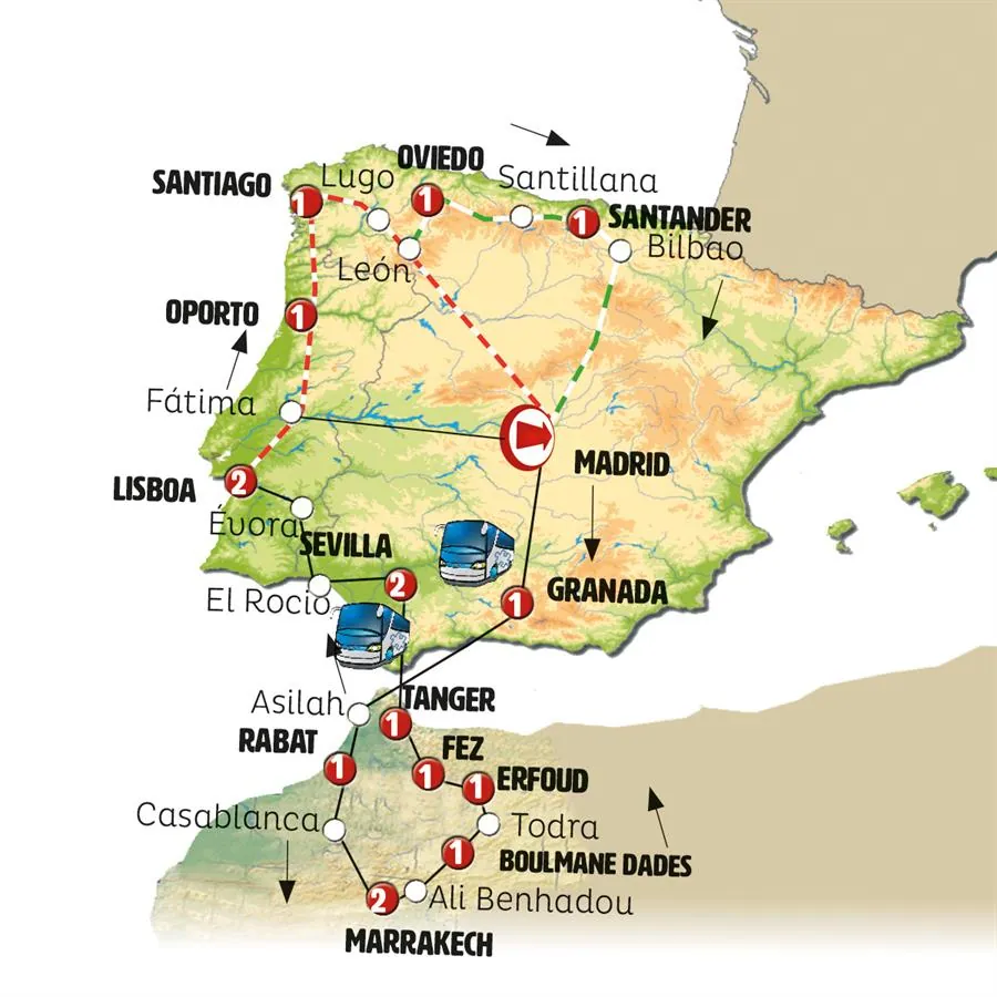 Marruecos, España y Portugal con Madrid - imagen 1