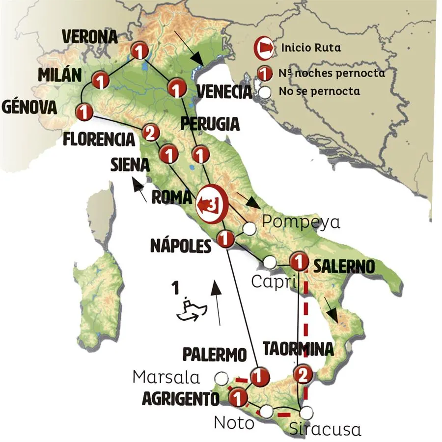 Viva Italia y Sicilia - imagen 1
