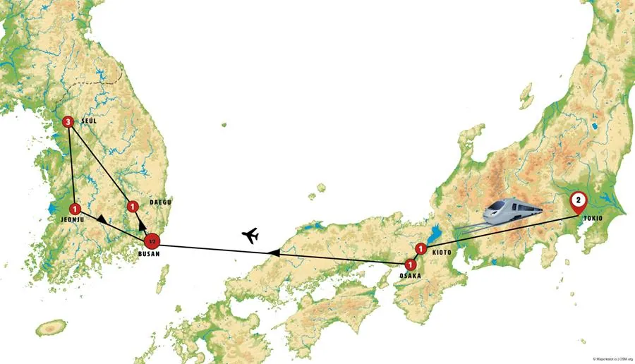Explorando Japón y Corea - imagen 1