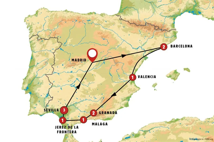 Madrid, Barcelona, Levante y Andalucía Auténtica - imagen 1