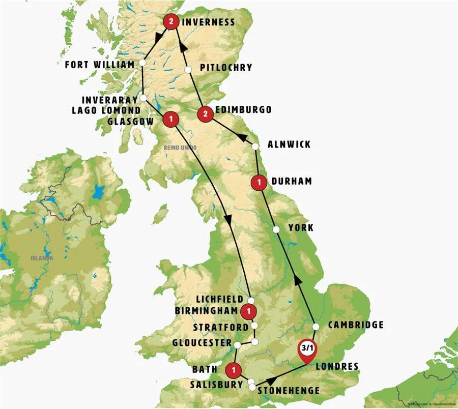 Londres, Tierras Altas y Sur de Inglaterra - imagen 1