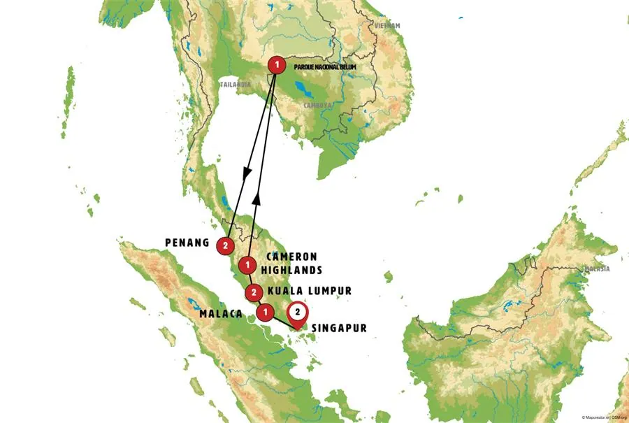 Maravillas de Singapur y Malasia - imagen 1