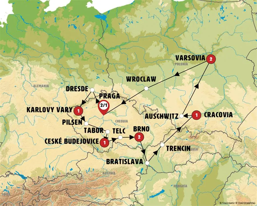 Chequia al Completo y Polonia Esencial - imagen 1