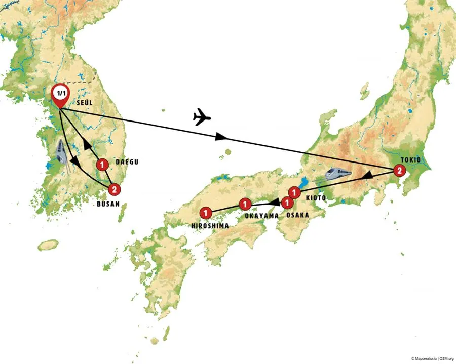 Encantos de Corea y Japón con Hirsohima - imagen 1